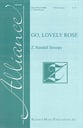 Go, Lovely Rose TTBB choral sheet music cover